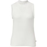 QS - Top - Ecru - Kanten Inzetstuk