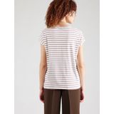 T-shirt - Loose-fit - All-over Print - Gestreept Patroon