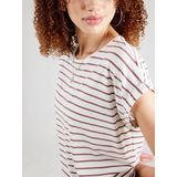 T-shirt - Loose-fit - All-over Print - Gestreept Patroon