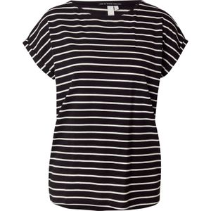 T-shirt - Loose-fit - All-over Print - Gestreept Patroon