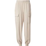 QS - Cargobroek - Beige - Loosefit - Mid Waist