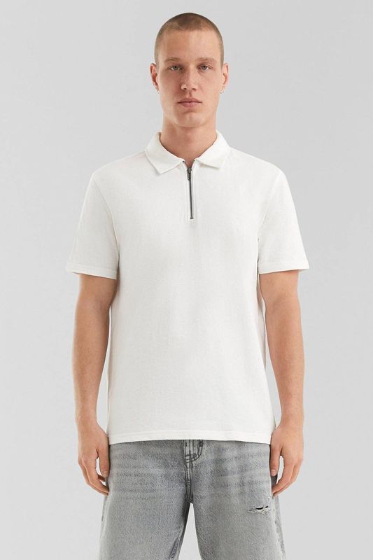 Q/S by s.Oliver - Regular Polo - Wit