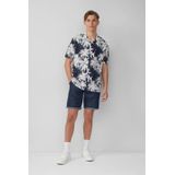 Shirt - Overhemd - Resort-kraag - All-over Print - Katoen