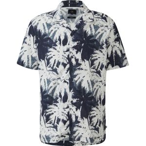 Shirt - Overhemd - Resort-kraag - All-over Print - Katoen