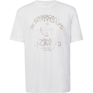 Q/S designed by - T-shirt - Wit - Katoen