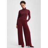 QS - Shirt - Bordeaux - Lange Mouw - Normale Pasvorm