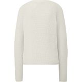QS - Trui - Wit - Knitwear - Lange Mouw - Normale Pasvorm