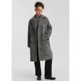 QS - Trui - Donkergrijs - V-hals - Lange Mouw - Normale Pasvorm