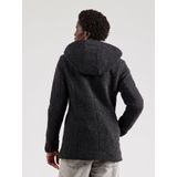 Buitenjas - Korte Jas - Wollook - Met Vaste Capuchon - Trendy Pasvorm