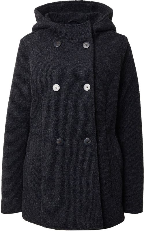 Buitenjas - Korte Jas - Wollook - Met Vaste Capuchon - Trendy Pasvorm