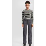 Q/S designed by - Dames broek - Maat 34/L30 - Vrouwen - ZWART - zak voering