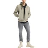 QS - Tussenjas - Stone Grey - Normale Pasvorm - Licht Gevoerd