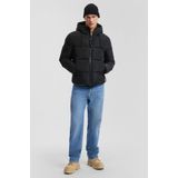 QS - Winterjas - Zwart - Gewatteerde Jas - Warm Gevoerd