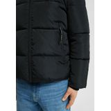 QS - Winterjas - Zwart - Gewatteerde Jas - Warm Gevoerd