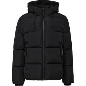 QS - Winterjas - Zwart - Gewatteerde Jas - Warm Gevoerd