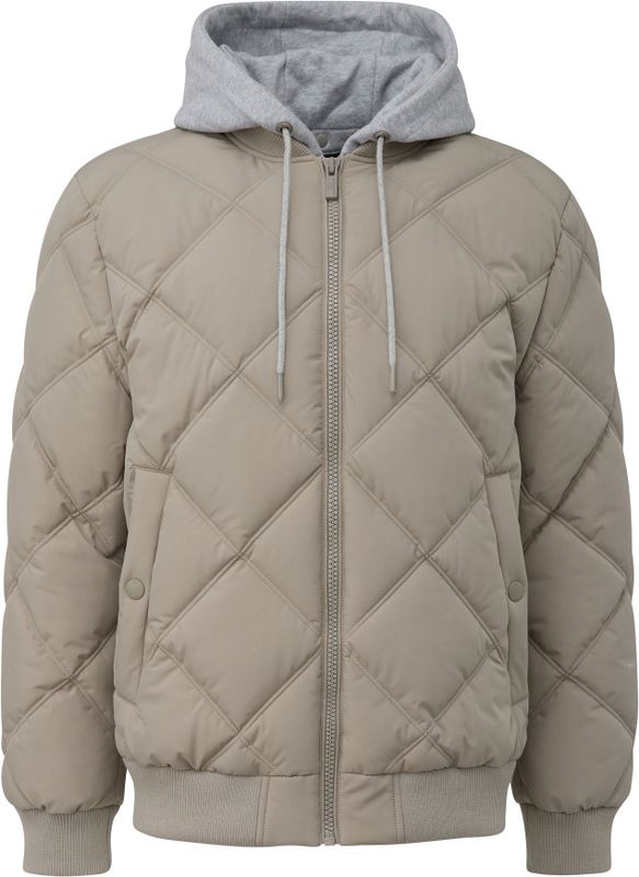 Buitenjas - Rockige Bomberjack - Met Afneembare Kapuze - Regular Fit