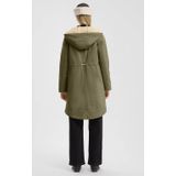 Buitenjas - Gewatteerde Parka - Teddy Pluche Capuchon