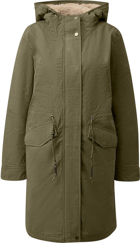 Buitenjas - Gewatteerde Parka - Teddy Pluche Capuchon