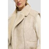 Outdoor Gilet - Imitatie-schaapsvacht - Oversized Pasvorm - Teddy-pluche Stof