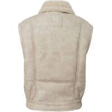 Outdoor Gilet - Imitatie-schaapsvacht - Oversized Pasvorm - Teddy-pluche Stof