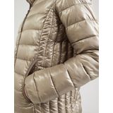 QS - Tussenjas - Kaki - Gewatteerde Jas - Normale Pasvorm