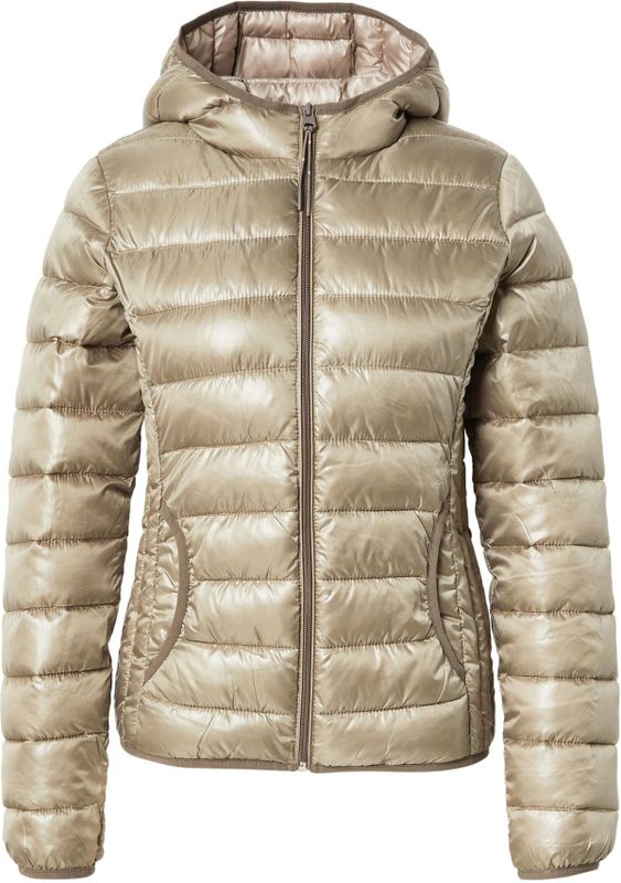 QS - Tussenjas - Kaki - Gewatteerde Jas - Normale Pasvorm