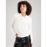 QS - Trui - Ecru - Knitwear - Lange Mouw - Ronde Hals