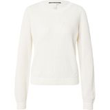 QS - Trui - Ecru - Knitwear - Lange Mouw - Ronde Hals