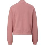 QS - Sweatvest - Oudroze - Met Ritssluiting - Lange Mouw