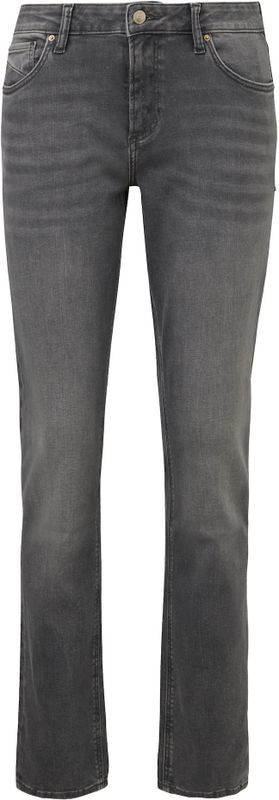 QS - Catie - Jeans - Grey Denim - Slimfit - Mid Waist