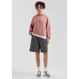 QS - Sweatshirt - Pink - Capuchon met Trekkoord - Lange Mouw