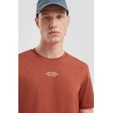 Q/S by s.Oliver - T-shirt - Brique - Regular Fit - Korte Mouwen