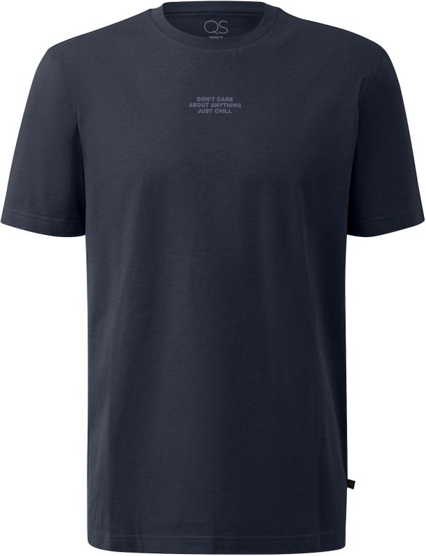 Q/S by s.Oliver - Regular T-shirt - Donkerblauw
