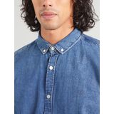 QS - Overhemd - Blauw - Denim