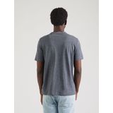 QS - Shirt - Blauw Gemêleerd - T-shirt