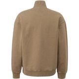 Q/S by s.Oliver - Sweater - Bruin - 100% Katoen - Lange Mouw