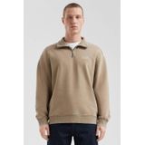 Q/S by s.Oliver - Sweater - Bruin - 100% Katoen - Lange Mouw