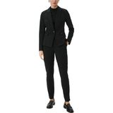 Comma Getailleerde Blazer Zwart