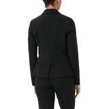 Comma Getailleerde Blazer Zwart