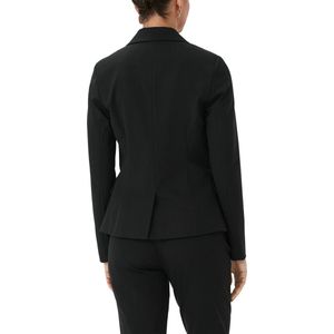 Comma Getailleerde Blazer Zwart