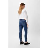 Comma Casual Identity High Waist Jeans Dark Blue Denim