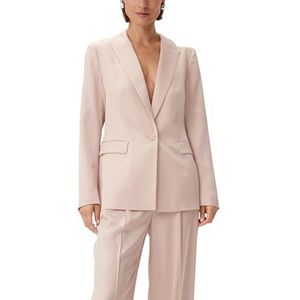 comma - Damesblazer - Beige - 8031