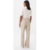 Coltrui - Ecru - Met Turtleneck - Staande Kraag - Halve Mouwen