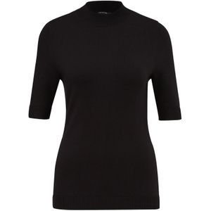 Gebreide Trui - Zwart - Met Turtleneck - Zonder Capuchon