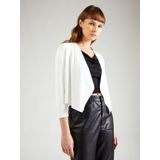 comma - Fijngebreid Vest - Ecru - Dames