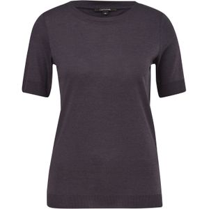 Comma T-shirt Grijsblauw