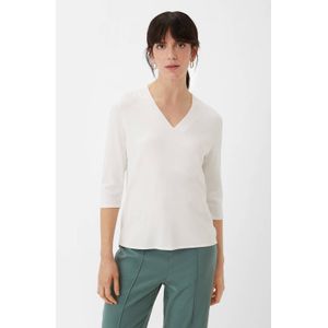 Comma Casual Identity Top Ecru