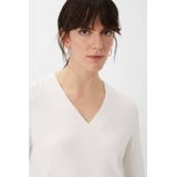 Comma Casual Identity Top Ecru