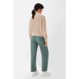 Comma Casual Identity Ribgebreid Vest Beige