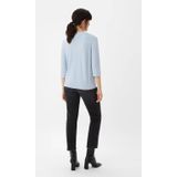 Gebreide Trui - Effen - Viscose - Driekwart Mouw